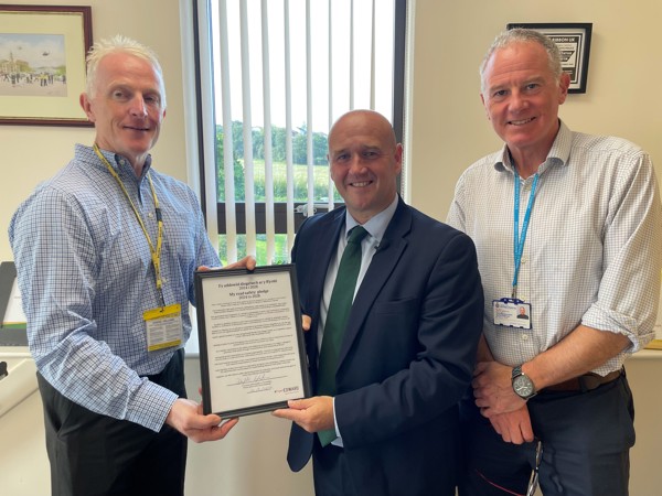 PCC signs Project Edward Oath at Police HQ