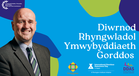 Diwrnod Rhyngwladol Ymwybyddiaeth Gorddos 