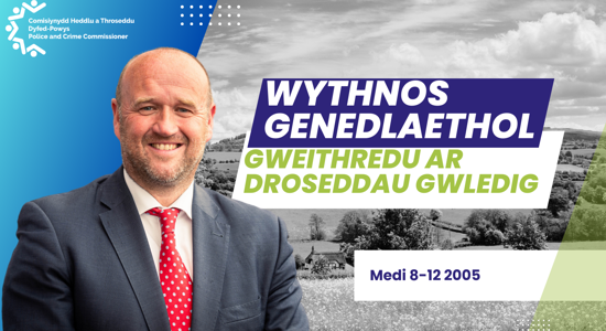 Wythnos Gweithredu Troseddau Gwledig 2025: rhoi llais i gymunedau cefn gwlad