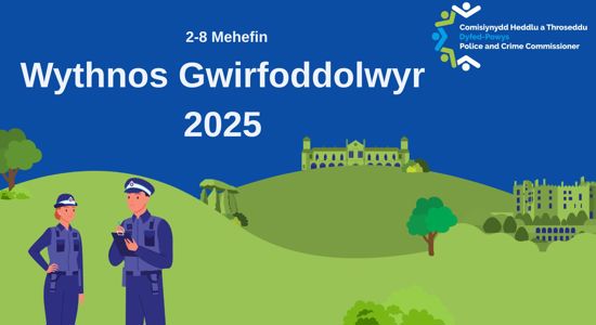 Wythnos Gwirfoddolwyr 2025: Dathlu Pŵer Gwirfoddoli Mewn Plismona