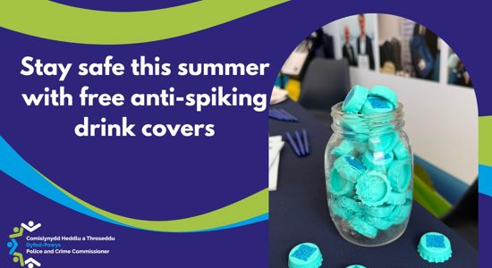Stay safe this summer with free anti-spiking drink covers