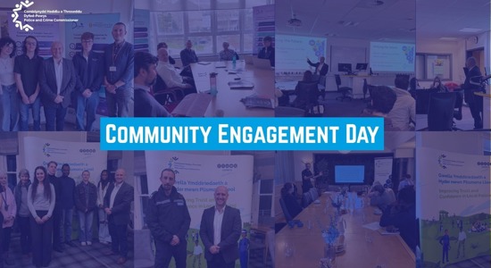 Police and Crime Commissioner Visits Aberystwyth for Community Engagement Day