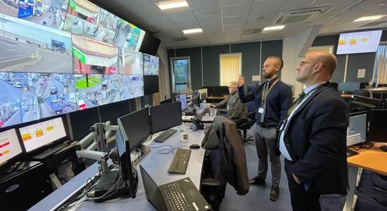 PCC Dafydd Llywelyn Visits Newly Upgraded Force Control Centre Following Recent Investments