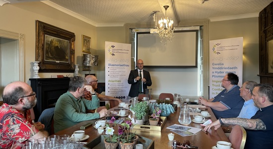 PCC Joins community engagement visits across Carmarthenshire and Powys 